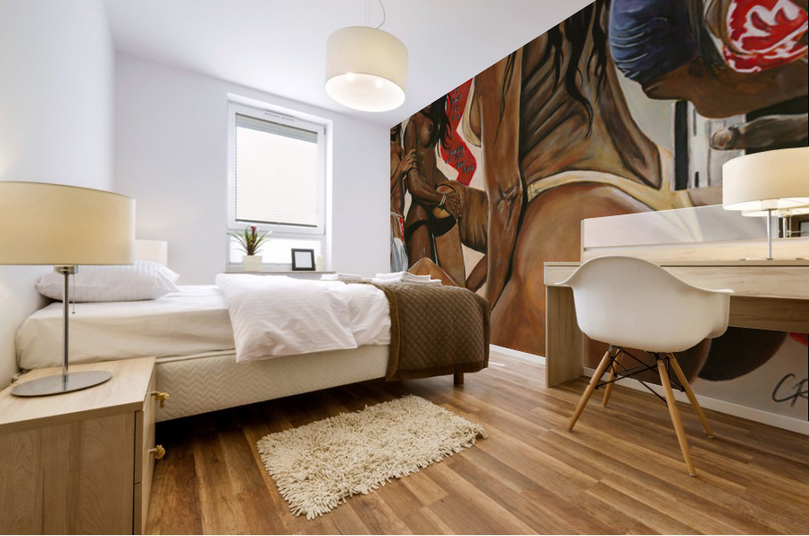Tip Drill Mural print