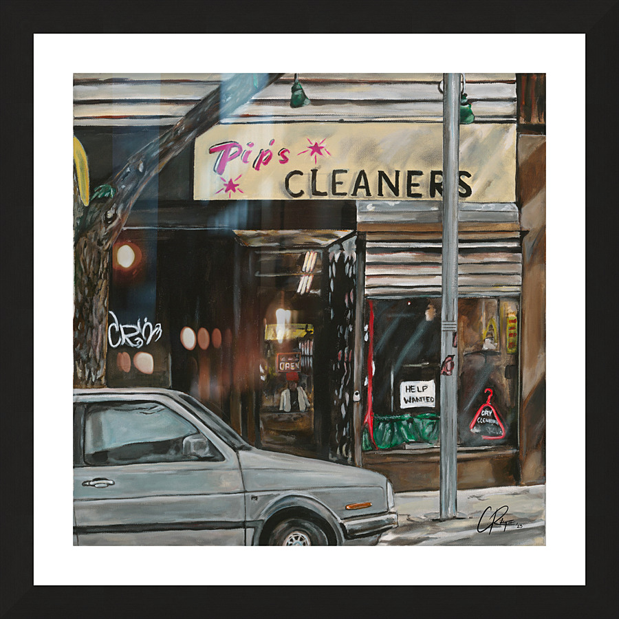 Cleaners Picture Frame Printing