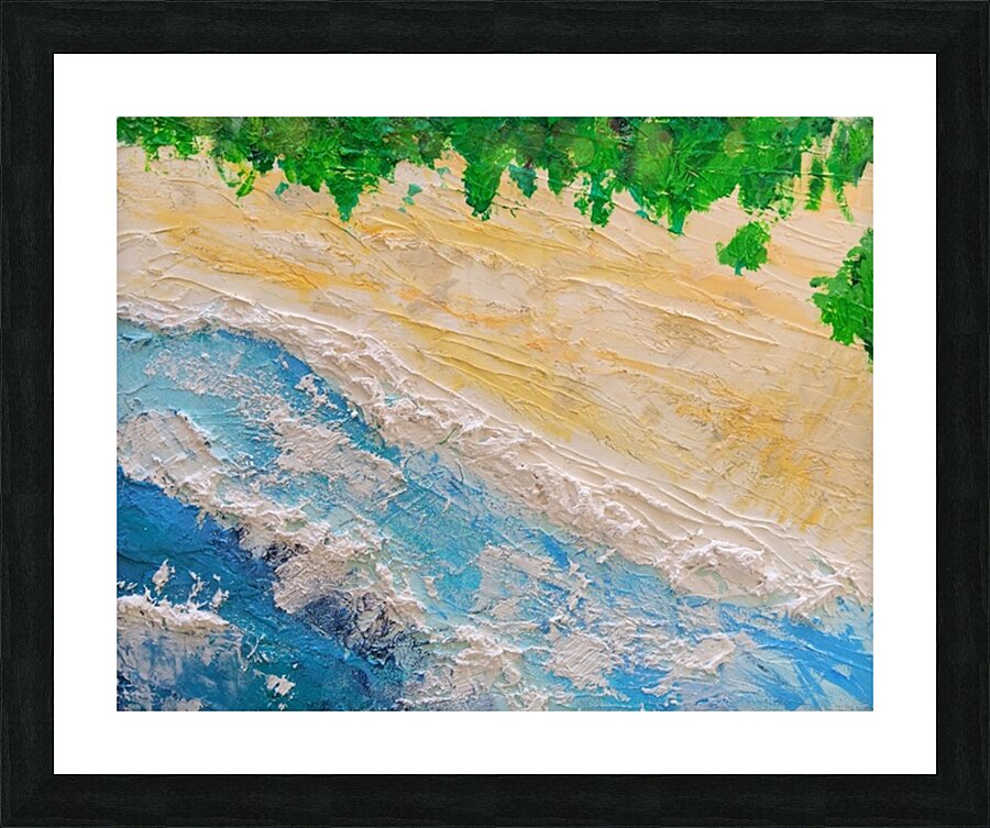 Coastal Landscape Picture Frame print