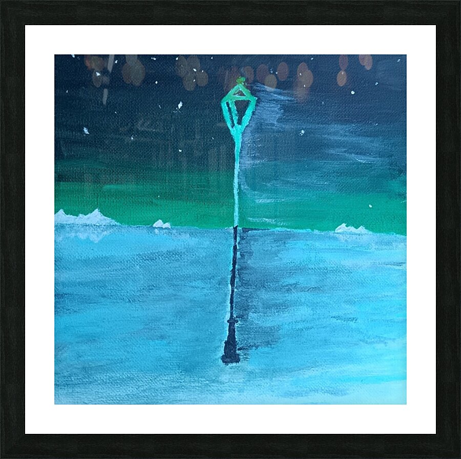Frozen in Thought Picture Frame print