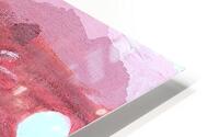 Burgundy Rose HD Metal print
