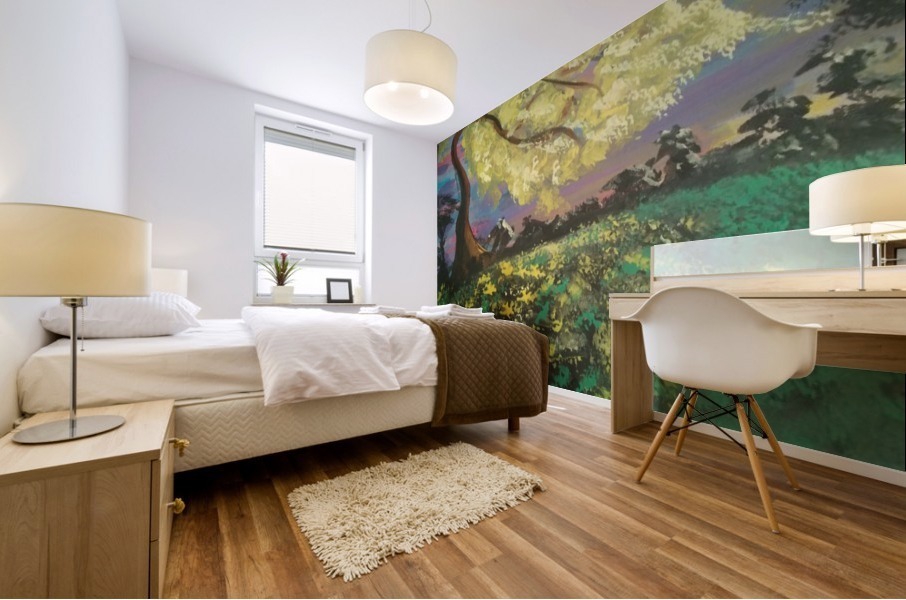 Golden Dreams Mural print