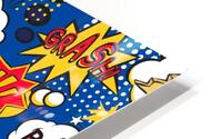 comic book speech bubble explosion HD Metal print