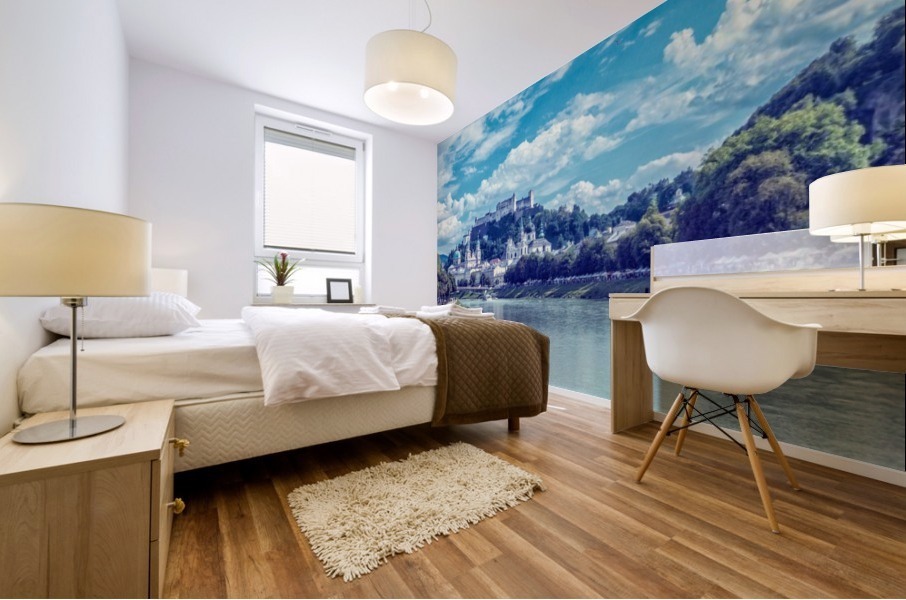 salzburg Mural print