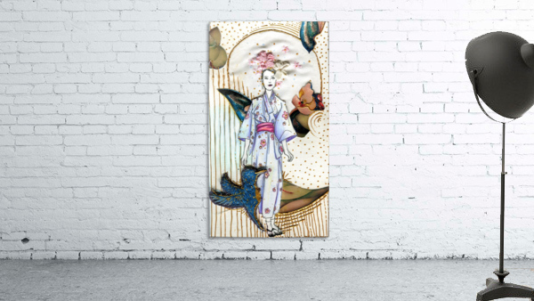Hana, from everywhere Wall Preview