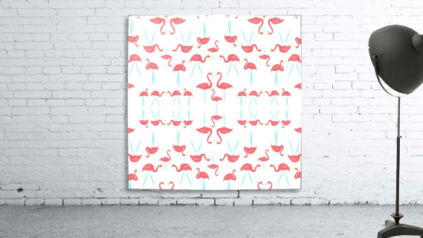 flamingos Wall Preview