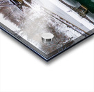 Pont de Train Hiver Acrylic print