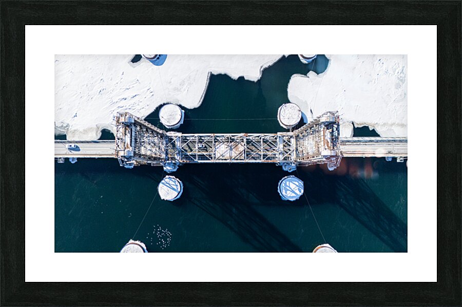 Pont Levant Picture Frame print