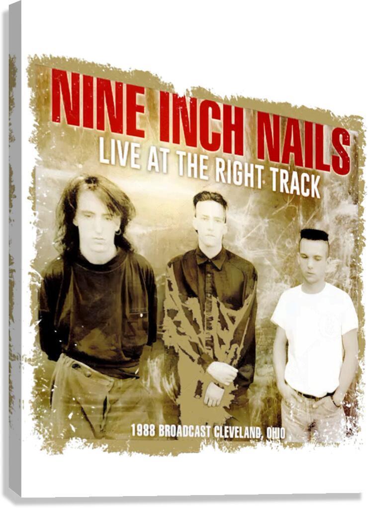 Nine Inch Nails 22 Canvas Print