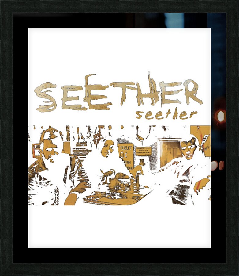 Seether 4 Picture Frame print