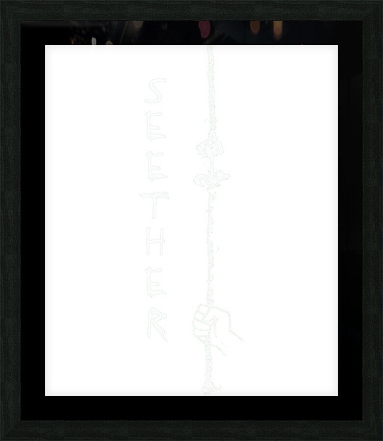 Seether 5 Picture Frame print