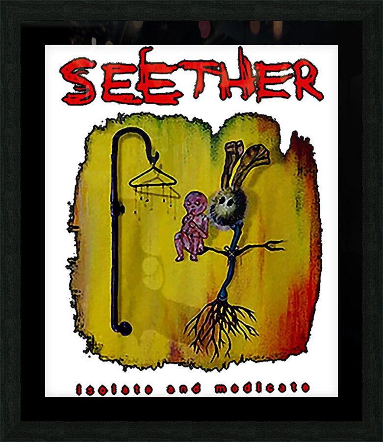 Seether 6 Picture Frame print
