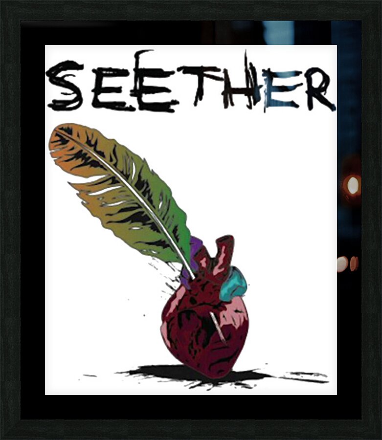 Seether 14 Picture Frame print