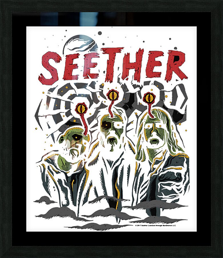 Seether 16 Picture Frame print