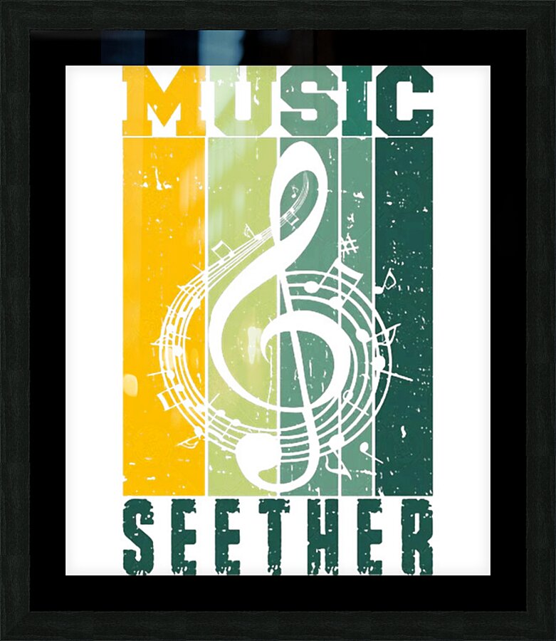 Seether 19 Picture Frame print