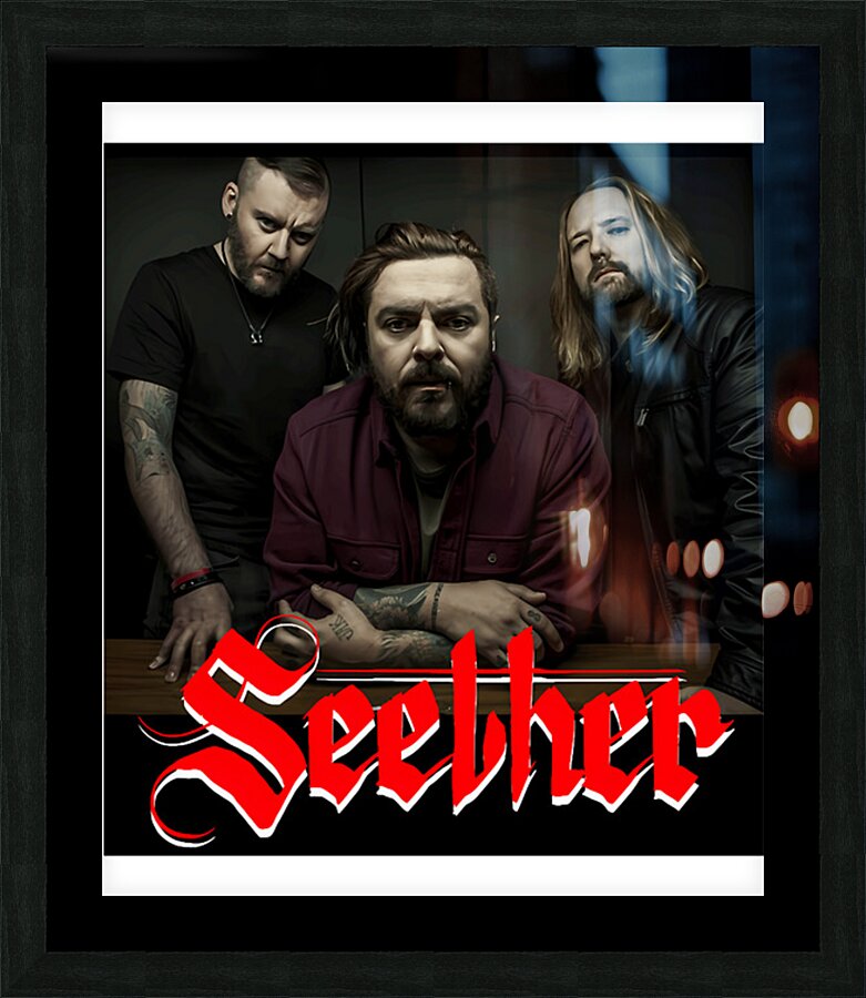 Seether 20 Picture Frame print