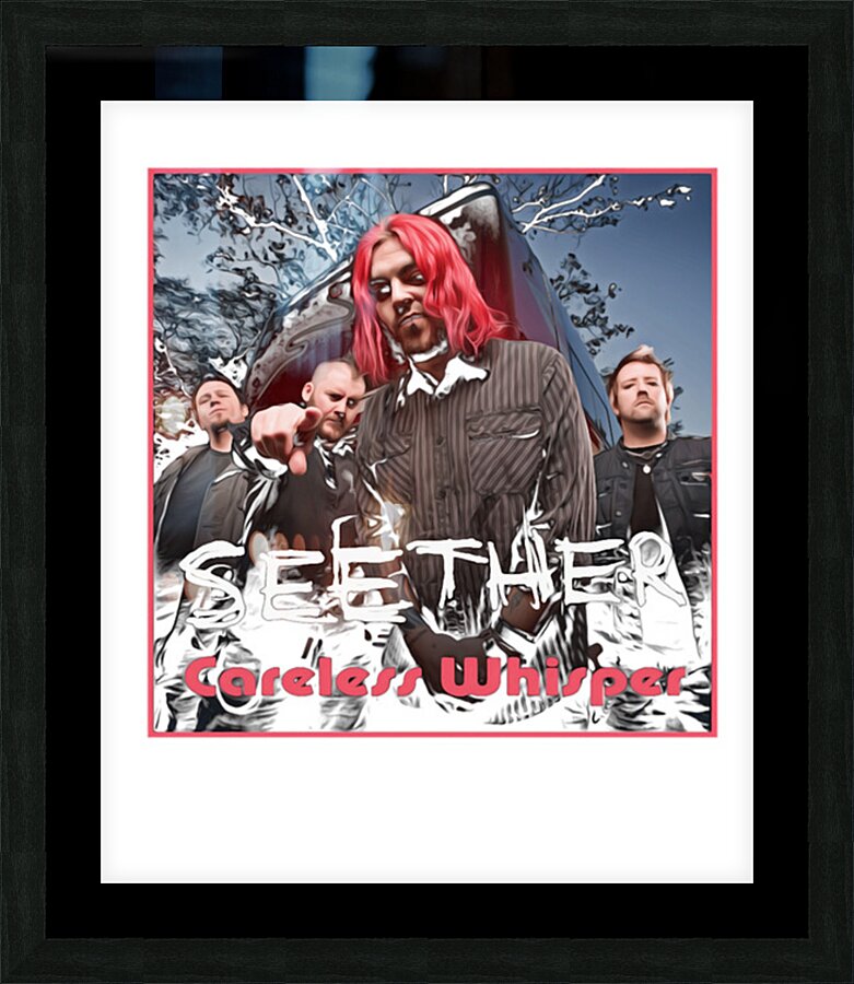 Seether 23 Picture Frame print