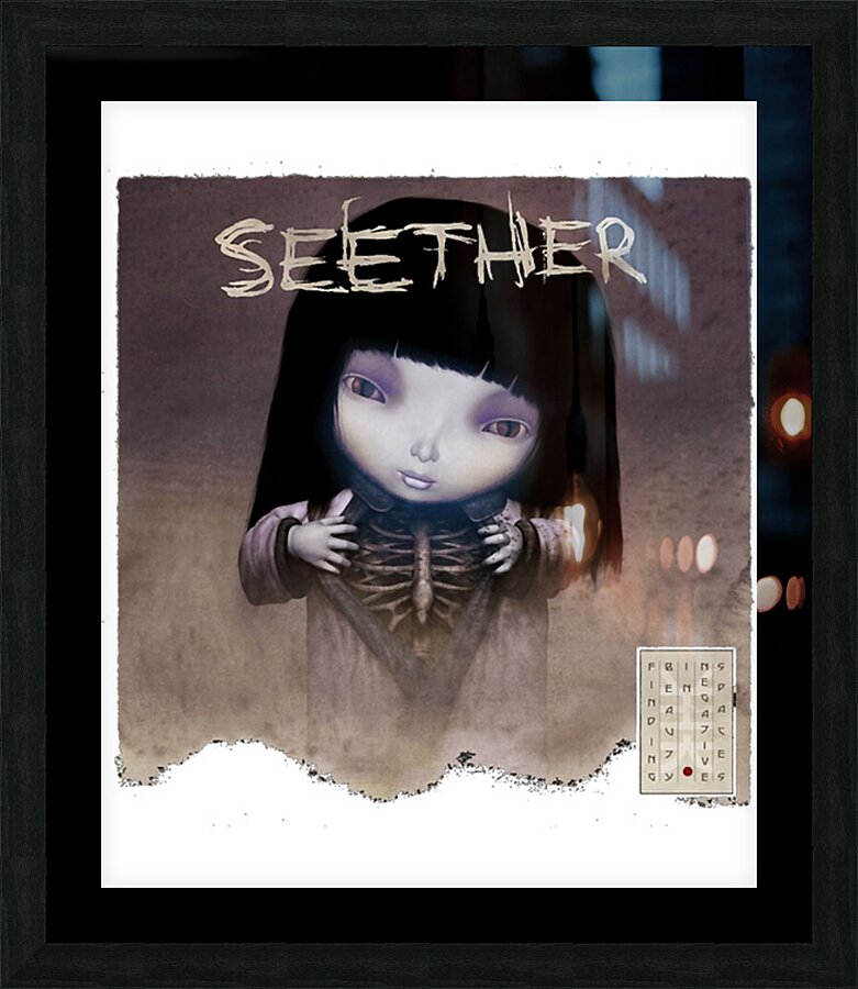 Seether 25 Picture Frame print