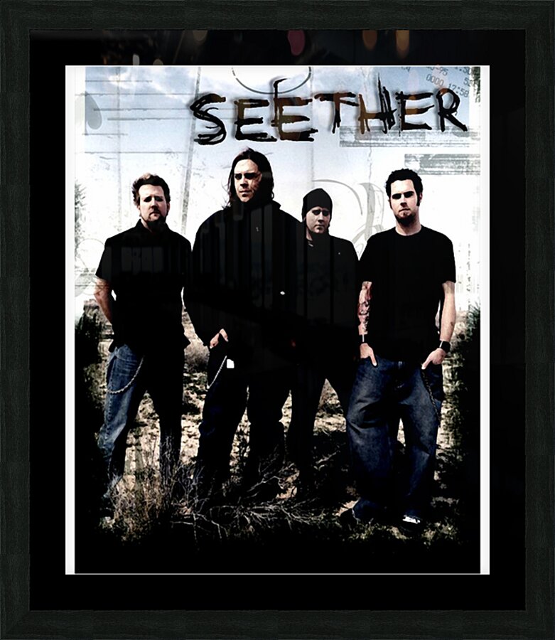 Seether 27 Picture Frame print