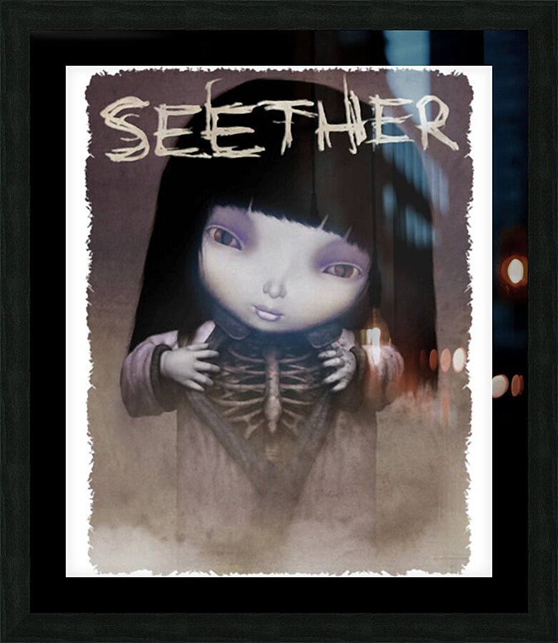 Seether 32 Picture Frame print