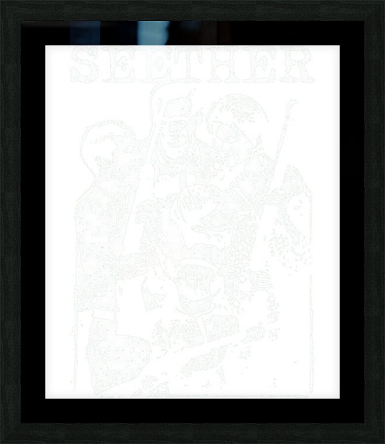 Seether 37 Picture Frame print