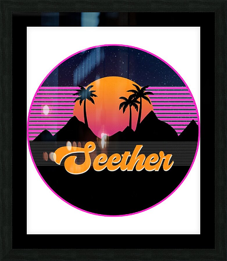 Seether 40 Picture Frame print
