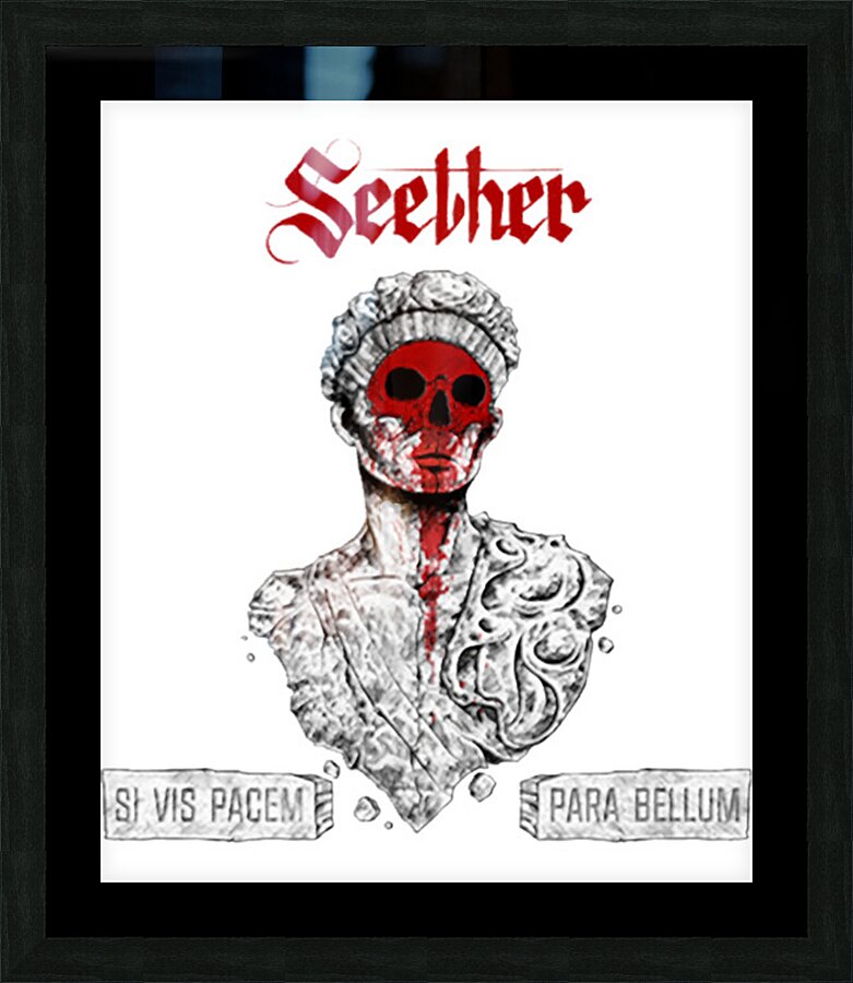 Seether 41 Picture Frame print