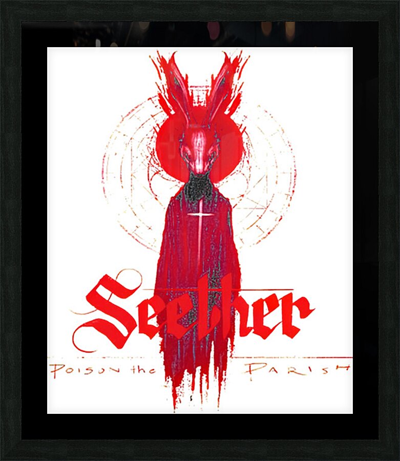 Seether 43 Picture Frame print