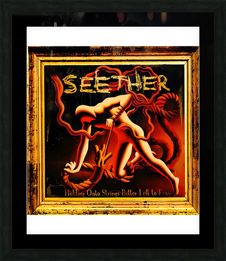 Seether 44 Picture Frame print