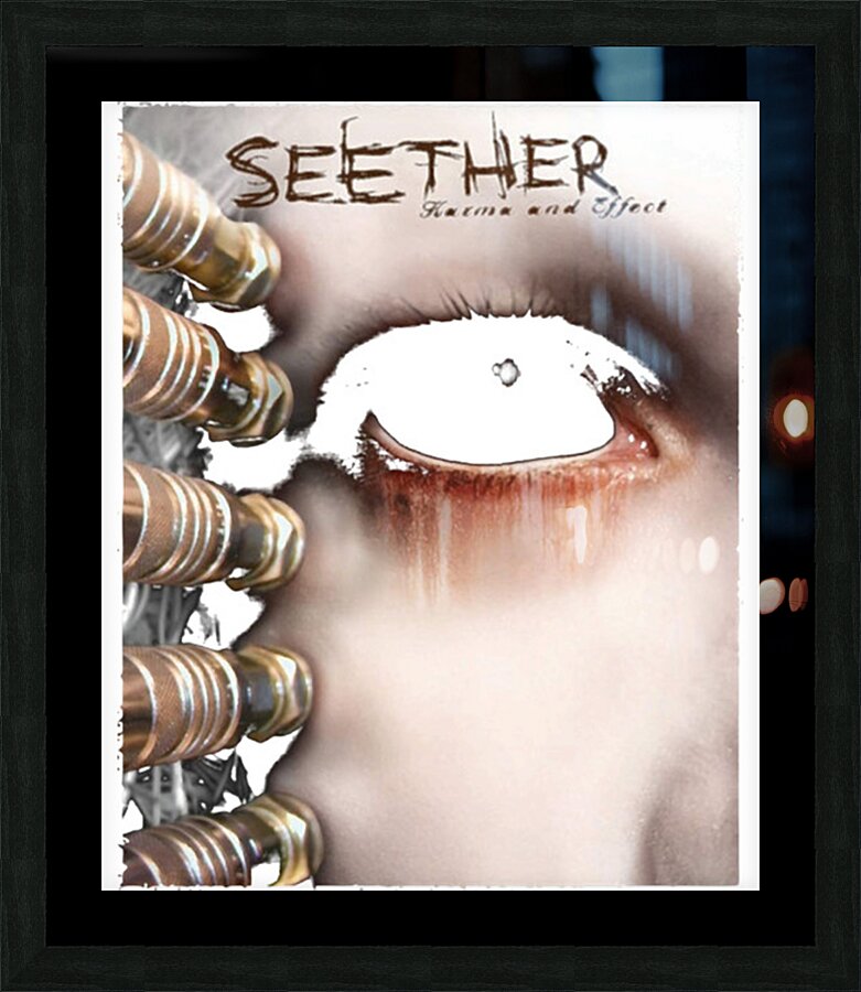 Seether 47 Picture Frame print