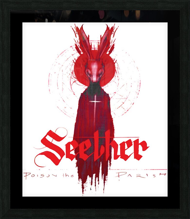 Seether 3 Picture Frame print