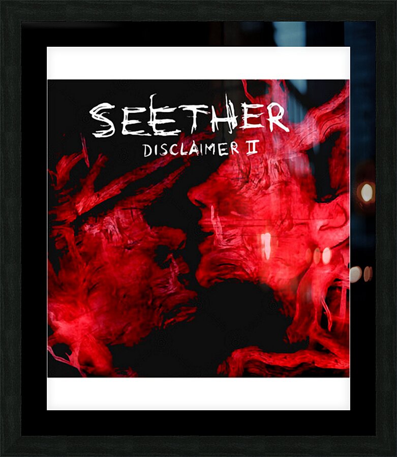 Seether 4 Picture Frame print