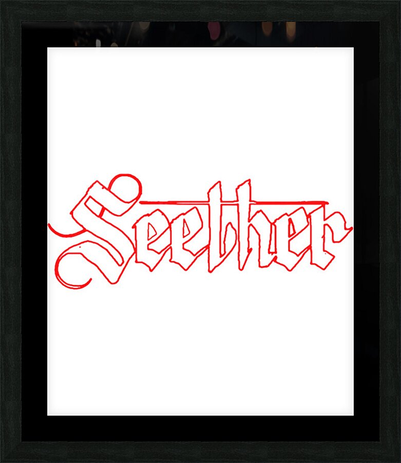 Seether 14 Picture Frame print