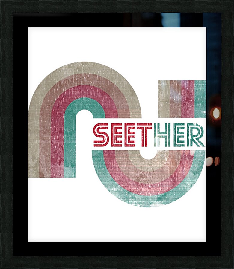 Seether 18 Picture Frame print
