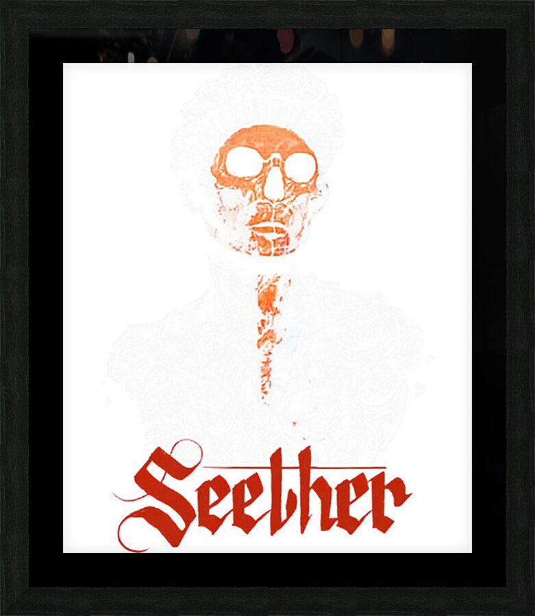 Seether 24 Picture Frame print