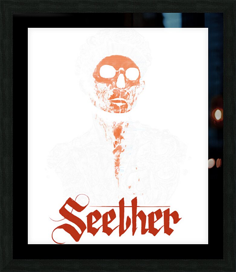 Seether 26 Picture Frame print