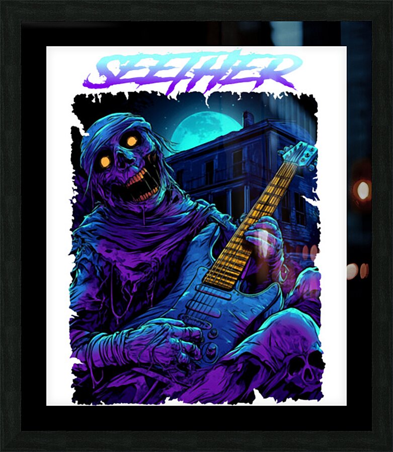 Seether 32 Picture Frame print