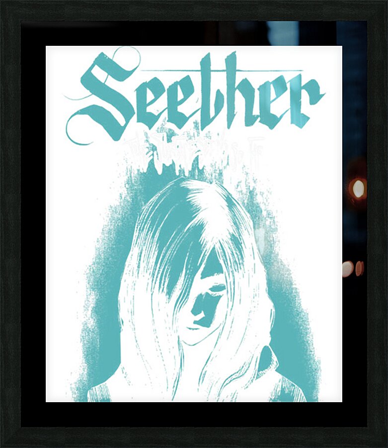 Seether 34 Picture Frame print