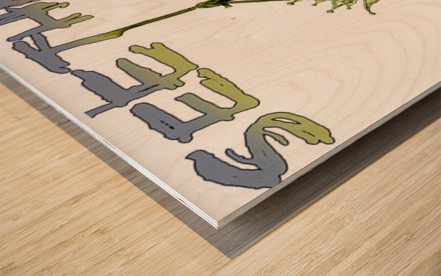 Seether 24 Wood print