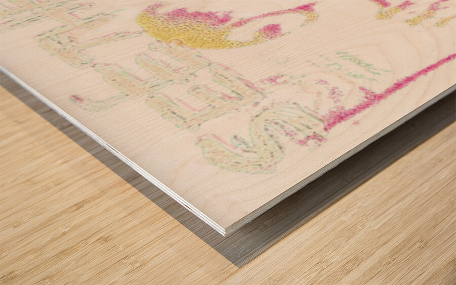 Seether 33 Wood print