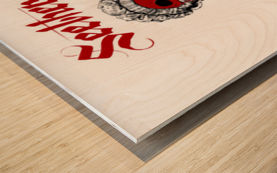 Seether 41 Wood print