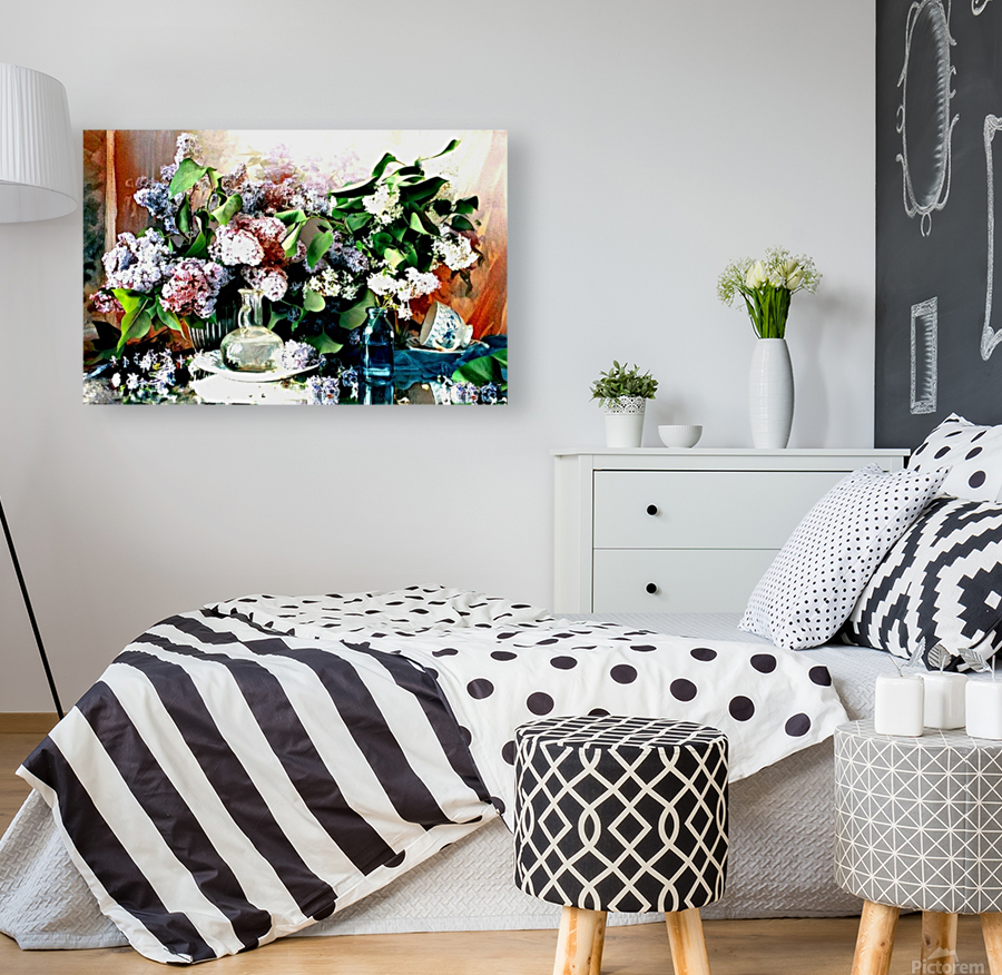 Lilac Flowers Reproduction