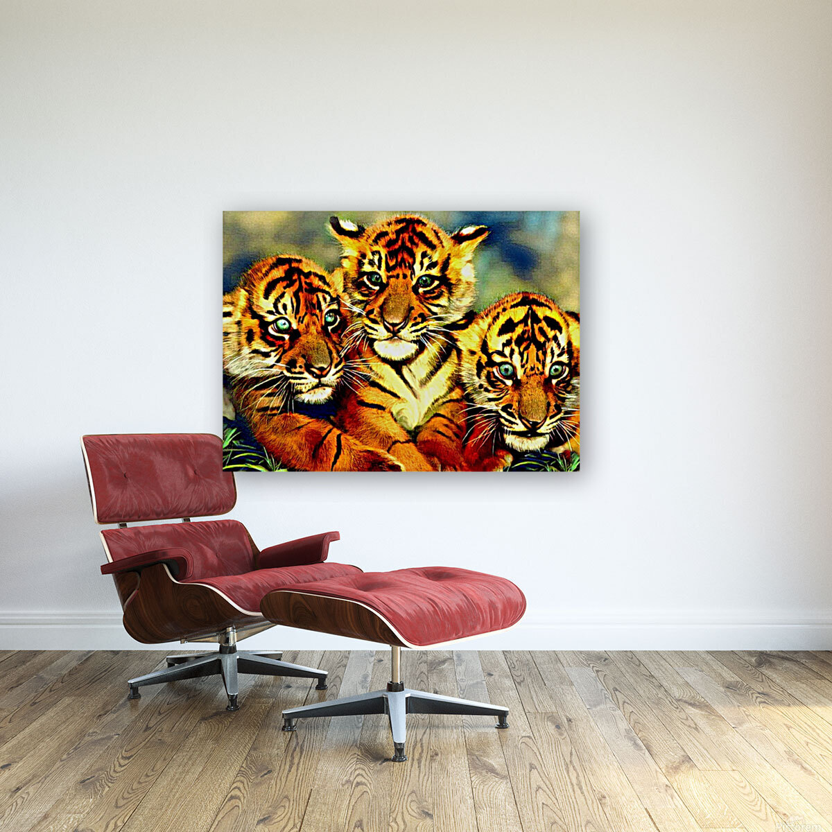 Tigers Trio Reproduction