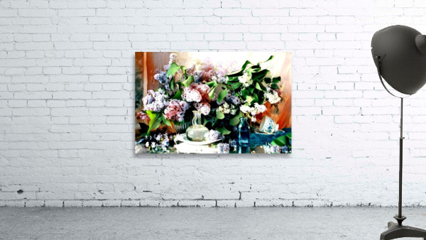 Lilac Flowers Wall Preview