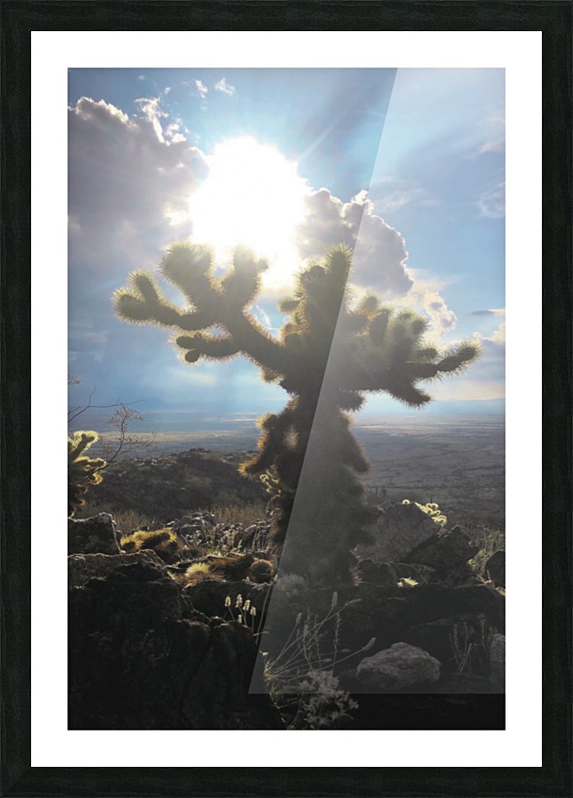 Skyline Picture Frame print