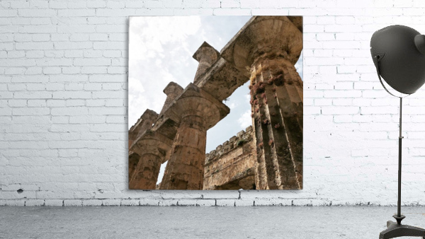 Paestum columns Wall Preview