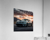 dodge charger modern car strong and beautiful Acrylic Print