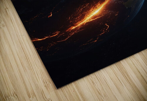 planet fire cinematic realist  Sam Digital puzzle