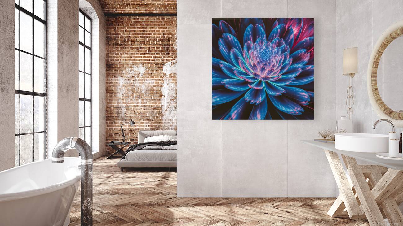 mesmerizing blooming flower Reproduction