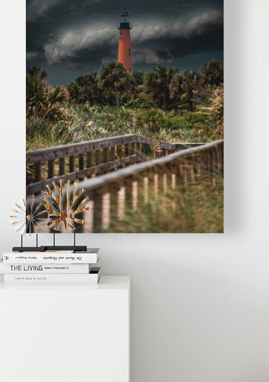 Lighthouse Storm by Jim Brody